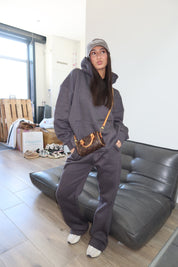 Priority Blanc Tracksuit | Donkergrijs