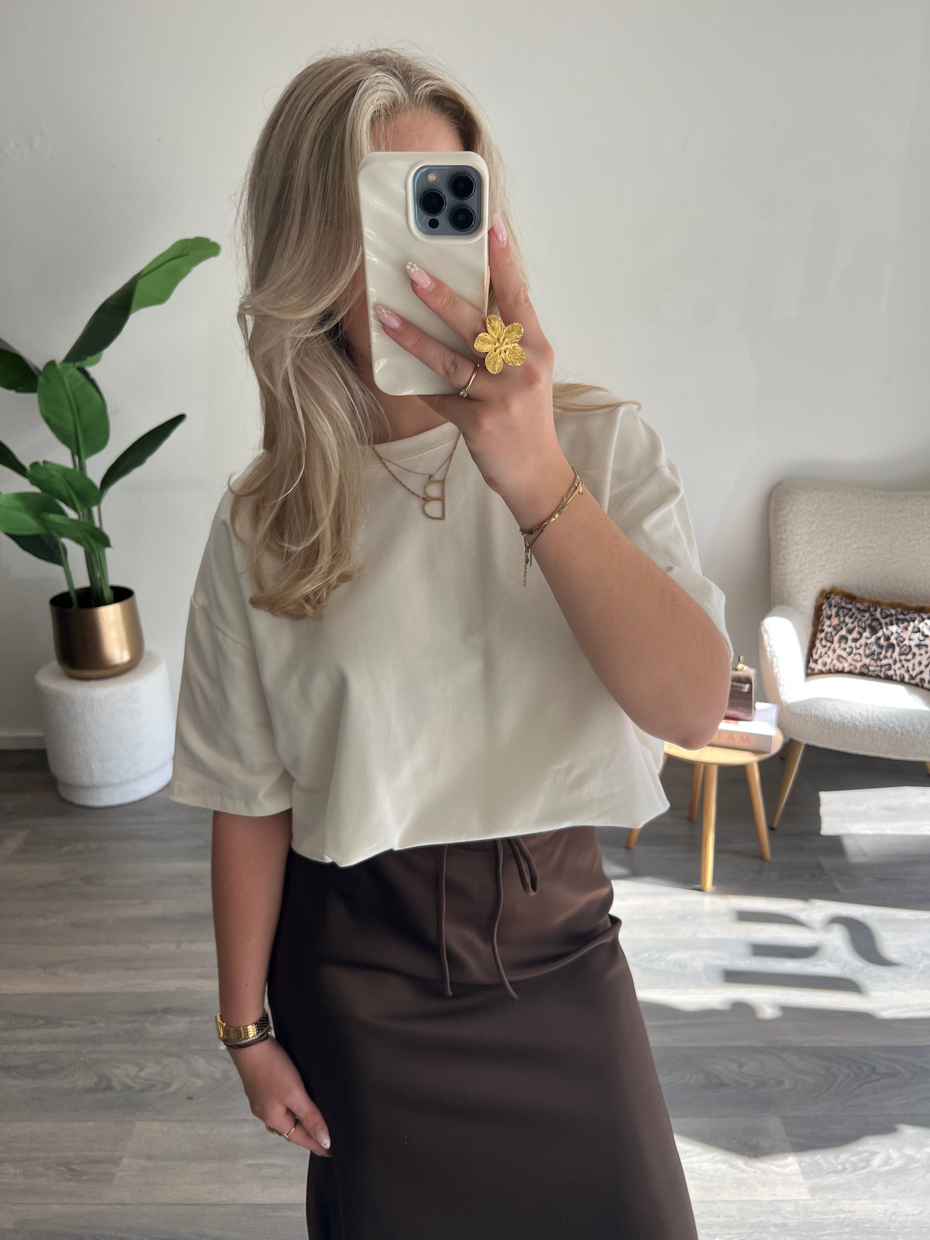 T-shirt Mare | Wit