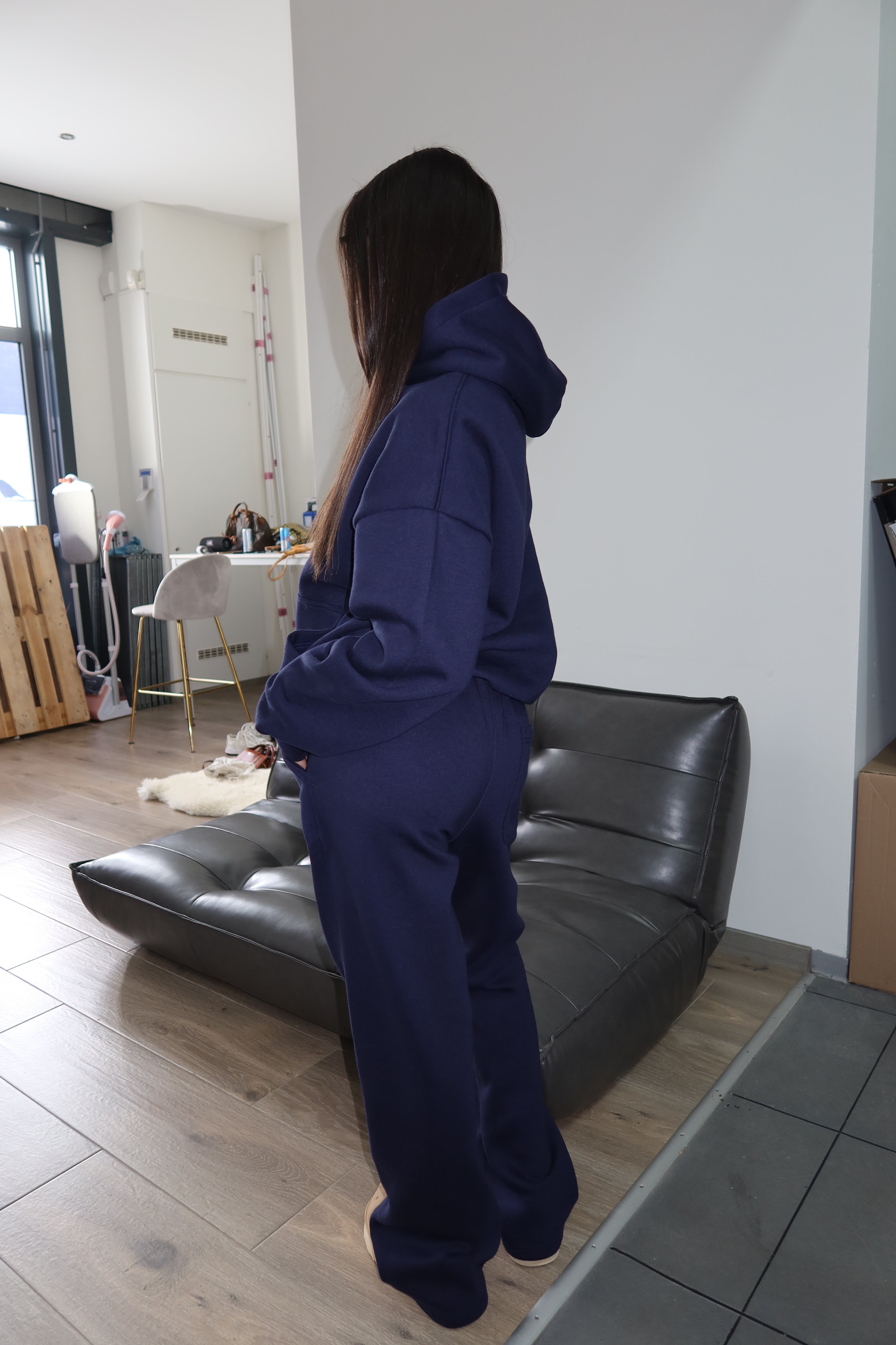 Priority Blanc Tracksuit | Navy