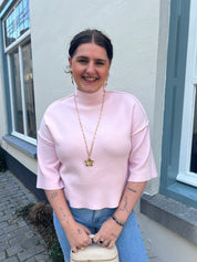 Bloem Ketting Lang | Goud