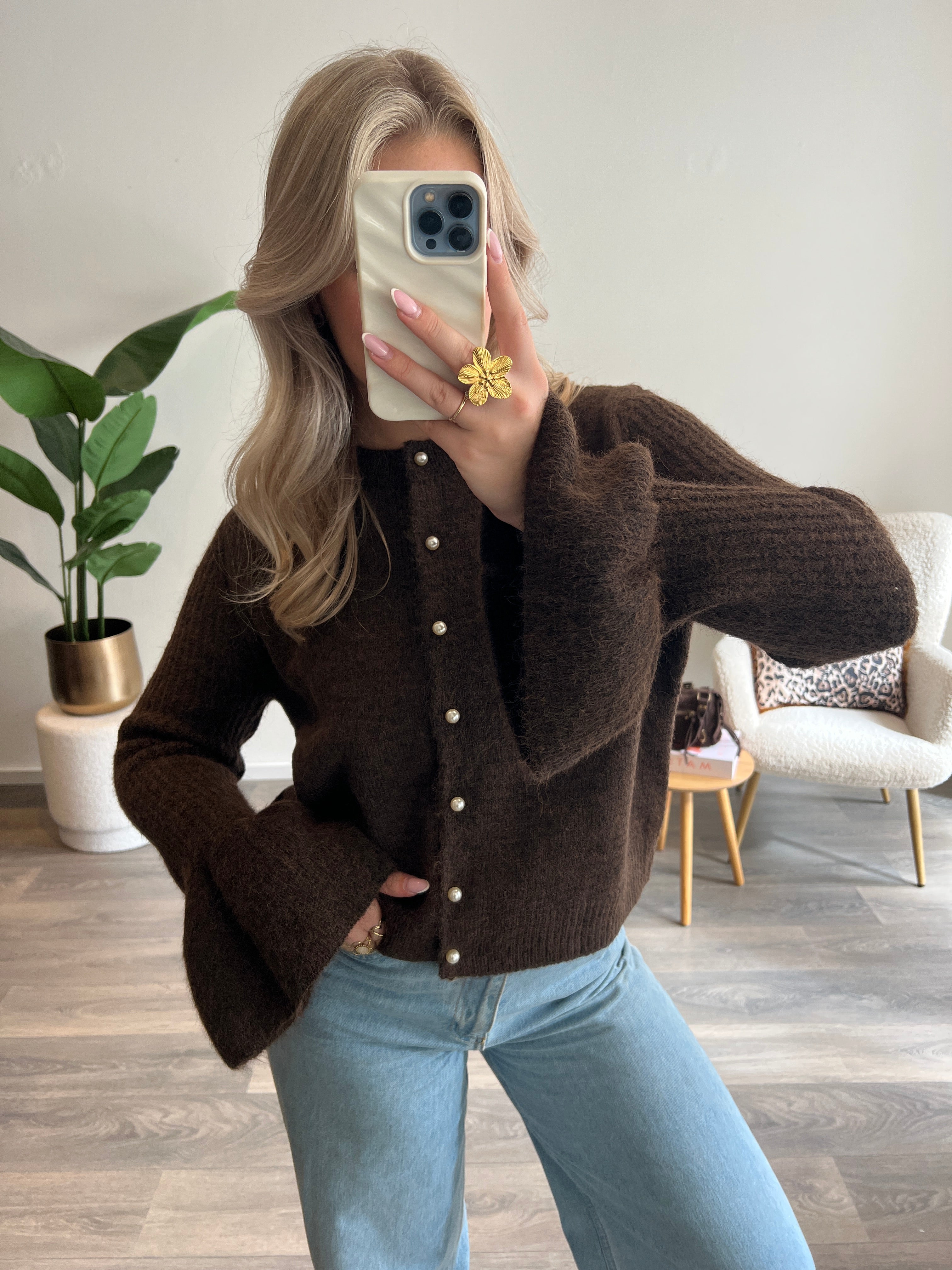 Vest Julia | Choco