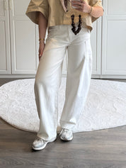 Balloon Jeans 3832-B | Wit