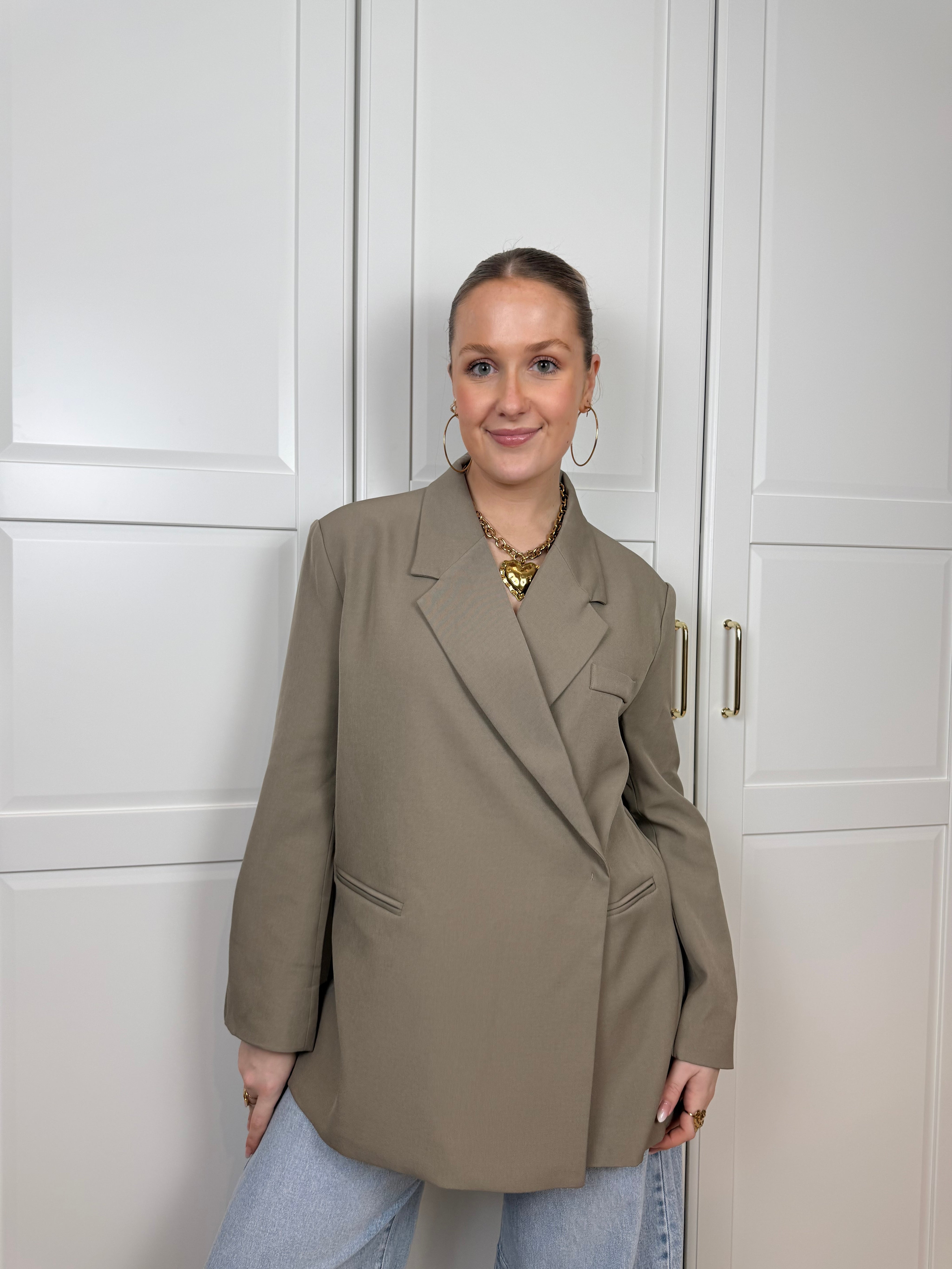 Wrap Blazer Tess | Taupe