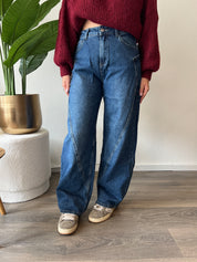 Petite Ballon Jeans 7370 | Blauw