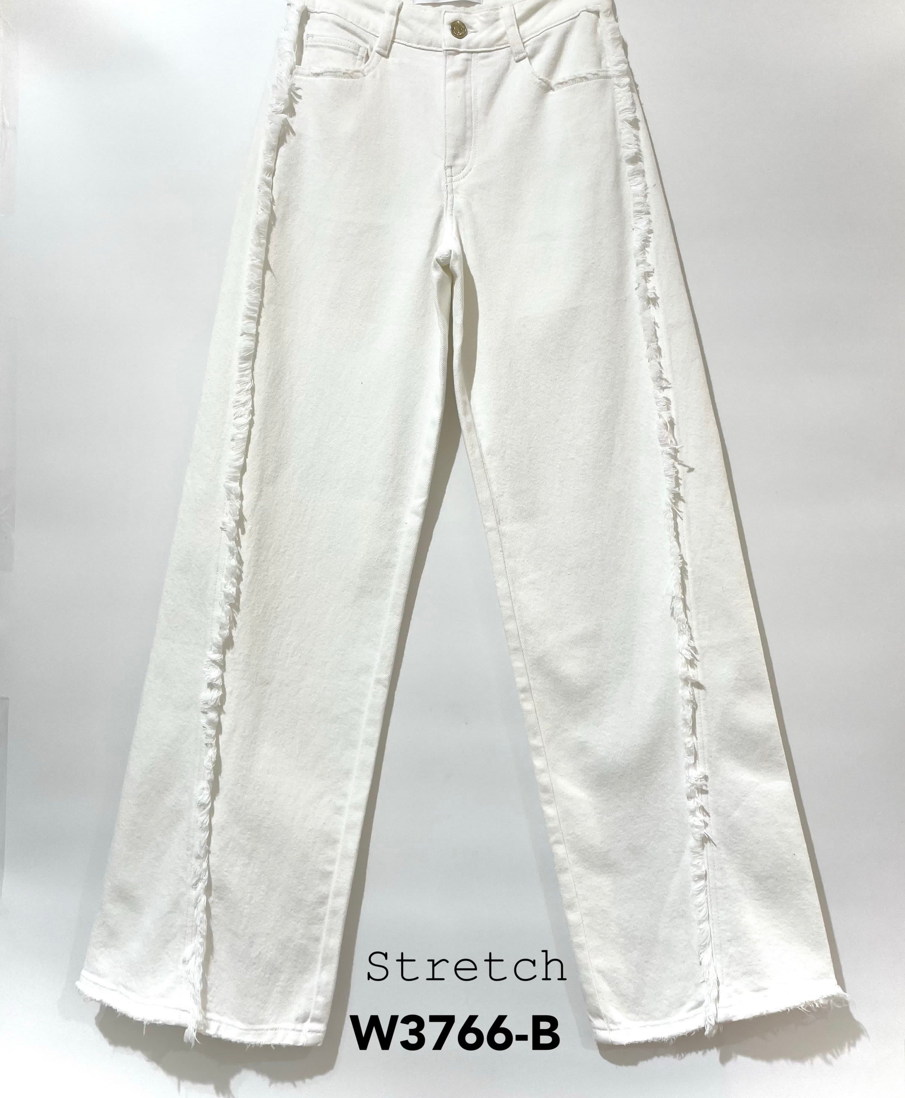 Wide Leg Jeans 3766 | Wit