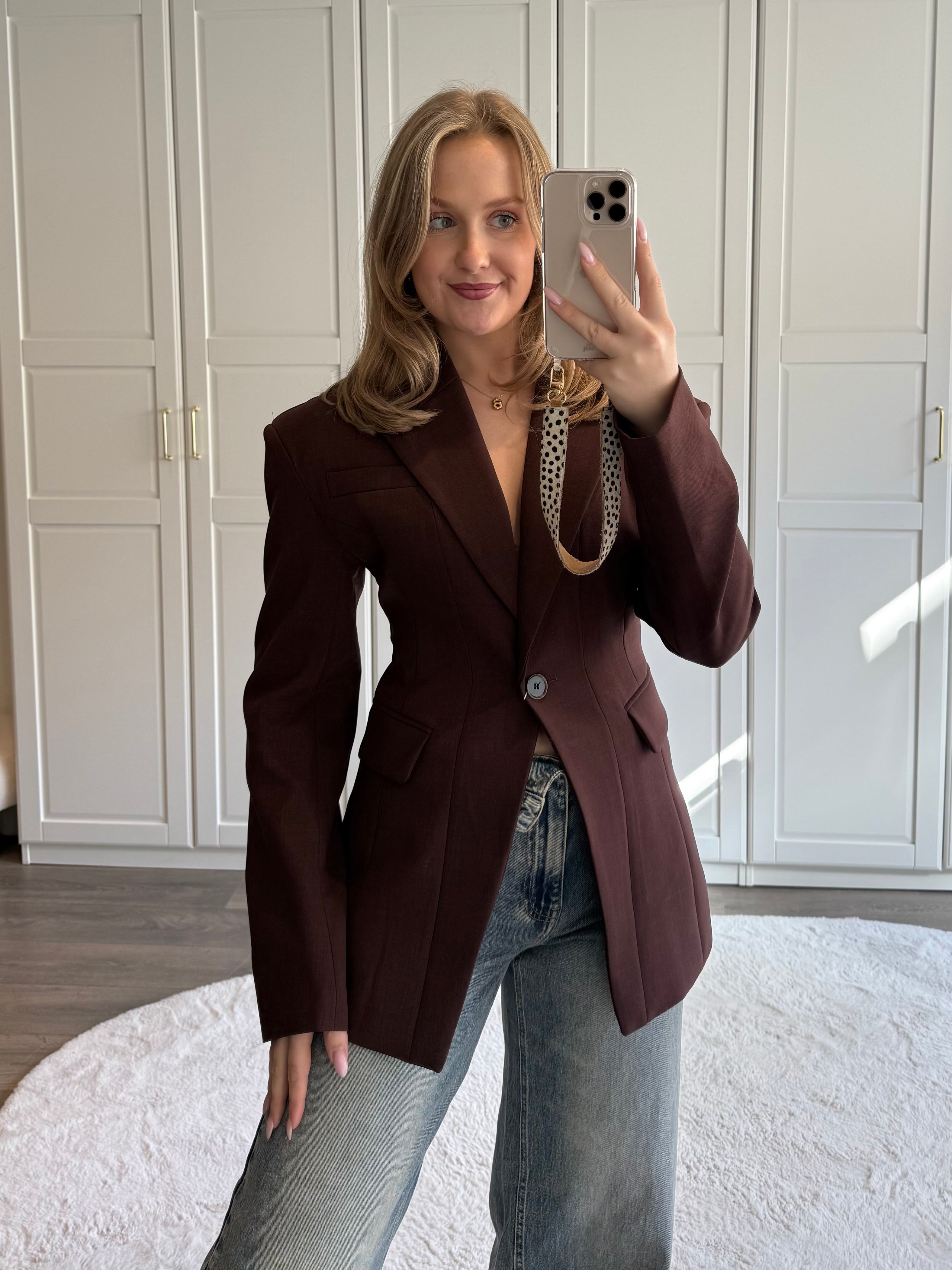 Tailored Blazer Tess | Bordeaux