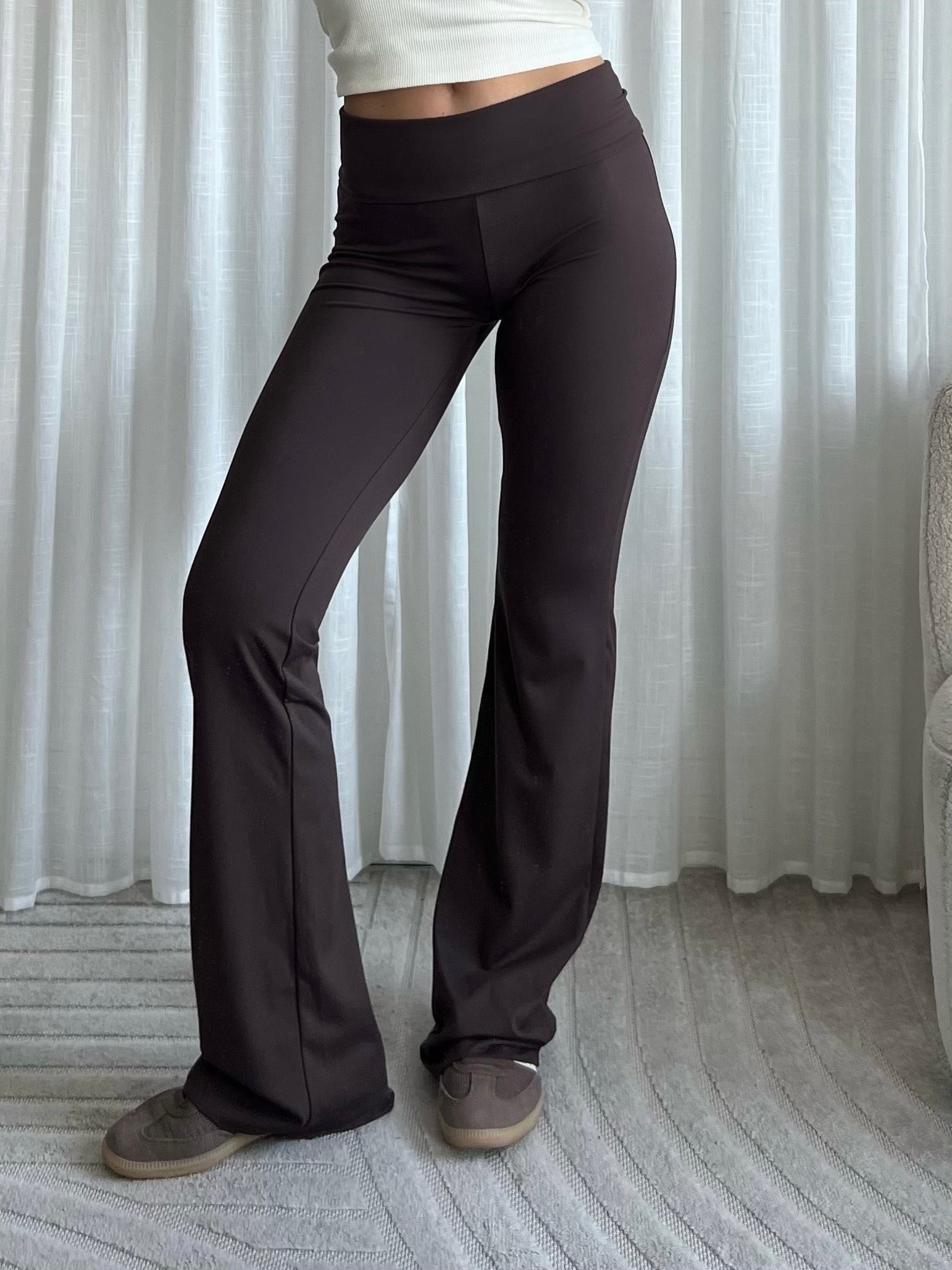 Flared Pants Zoë | Choco