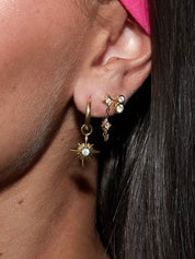Oorbellen Set Stars | Goud