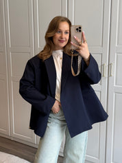 Boxy Blazer Jasmijn | Navy