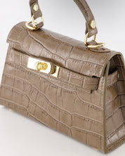 Tas Lore Croco | Taupe