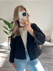 Trenchcoat Esmee | Zwart