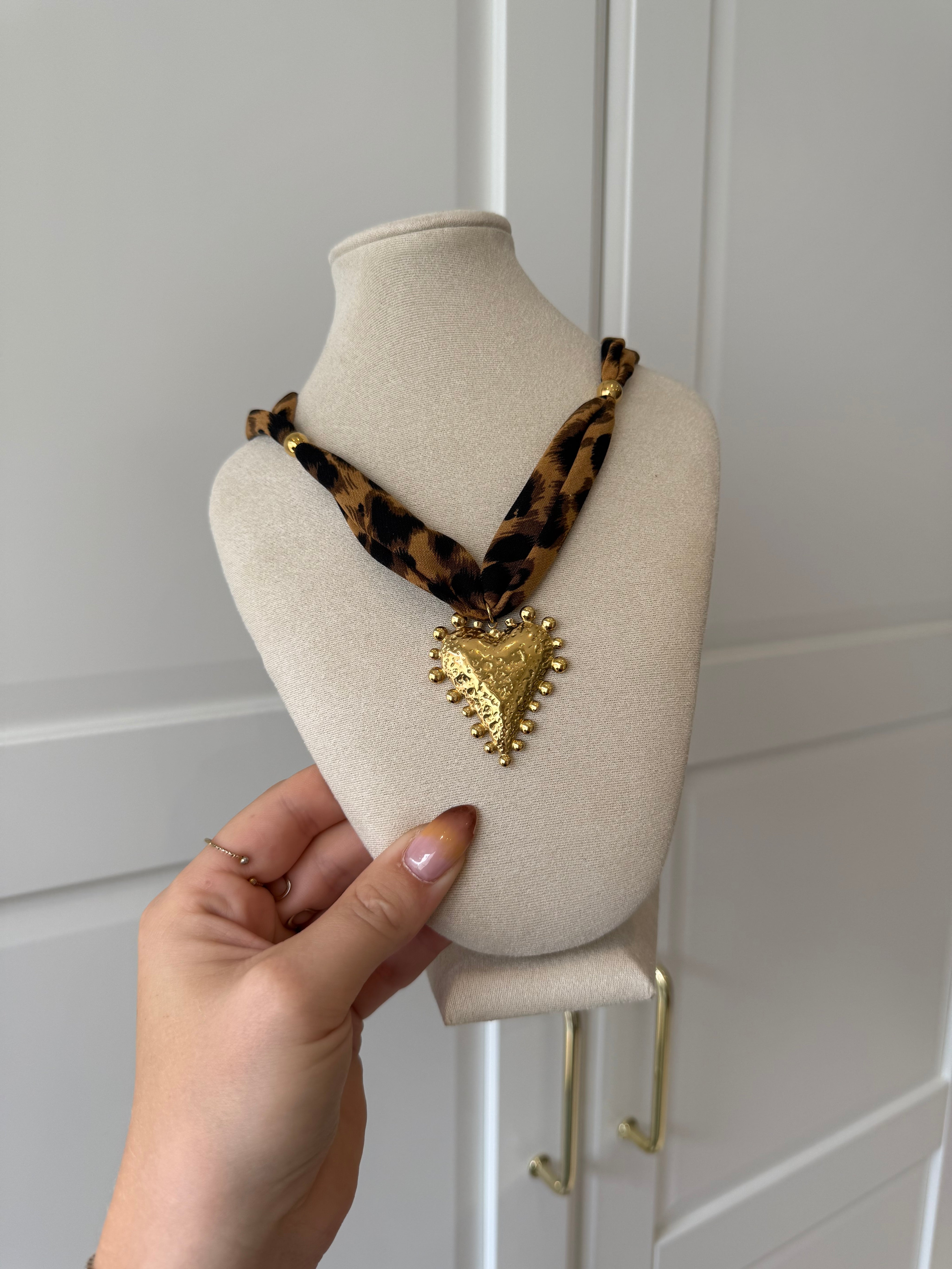 Ketting Leopard | Goud