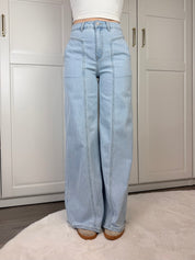 Extra Wide Leg Jeans 3822 | Blauw
