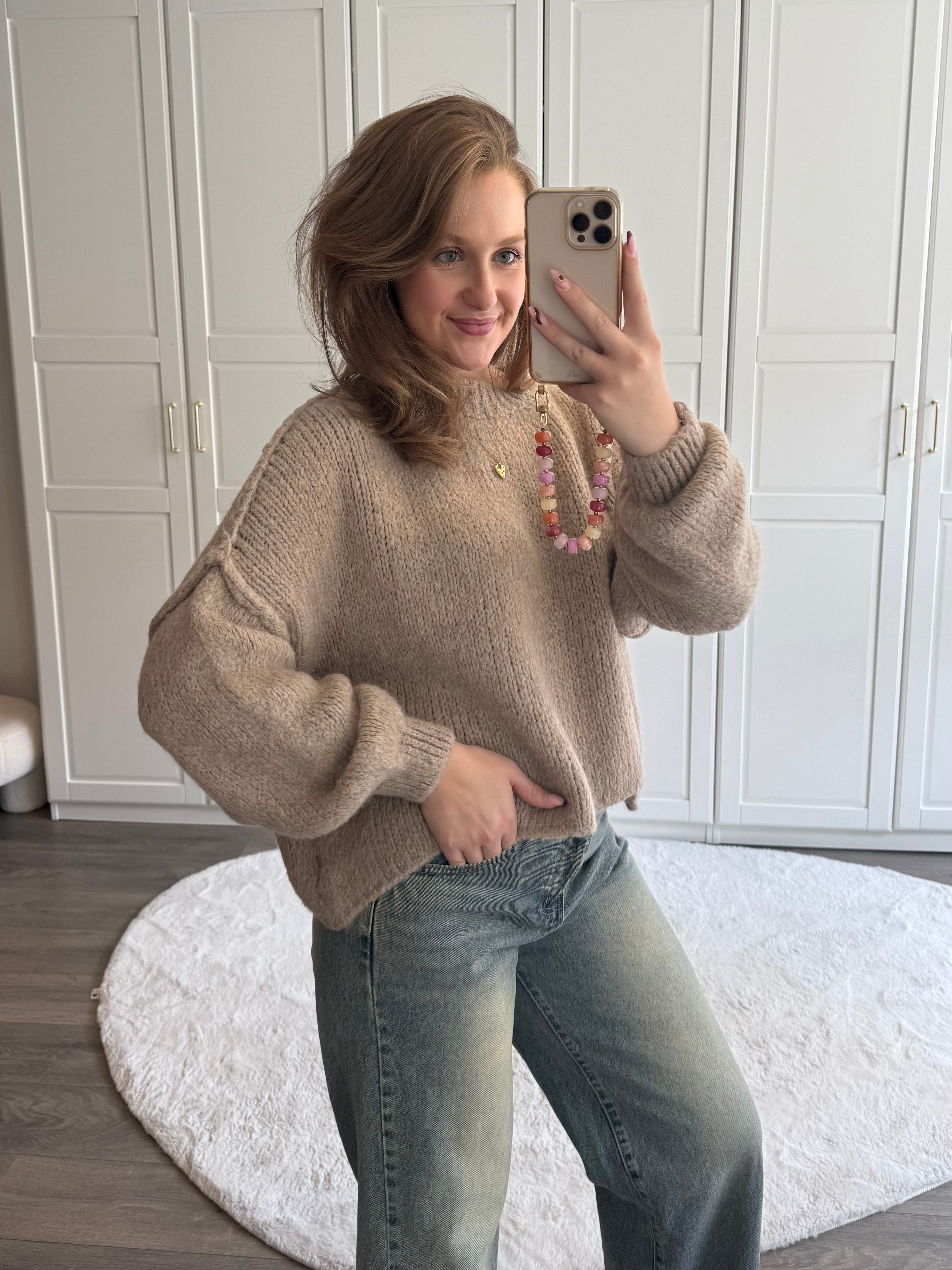 Trui Annabel Seam | Beige