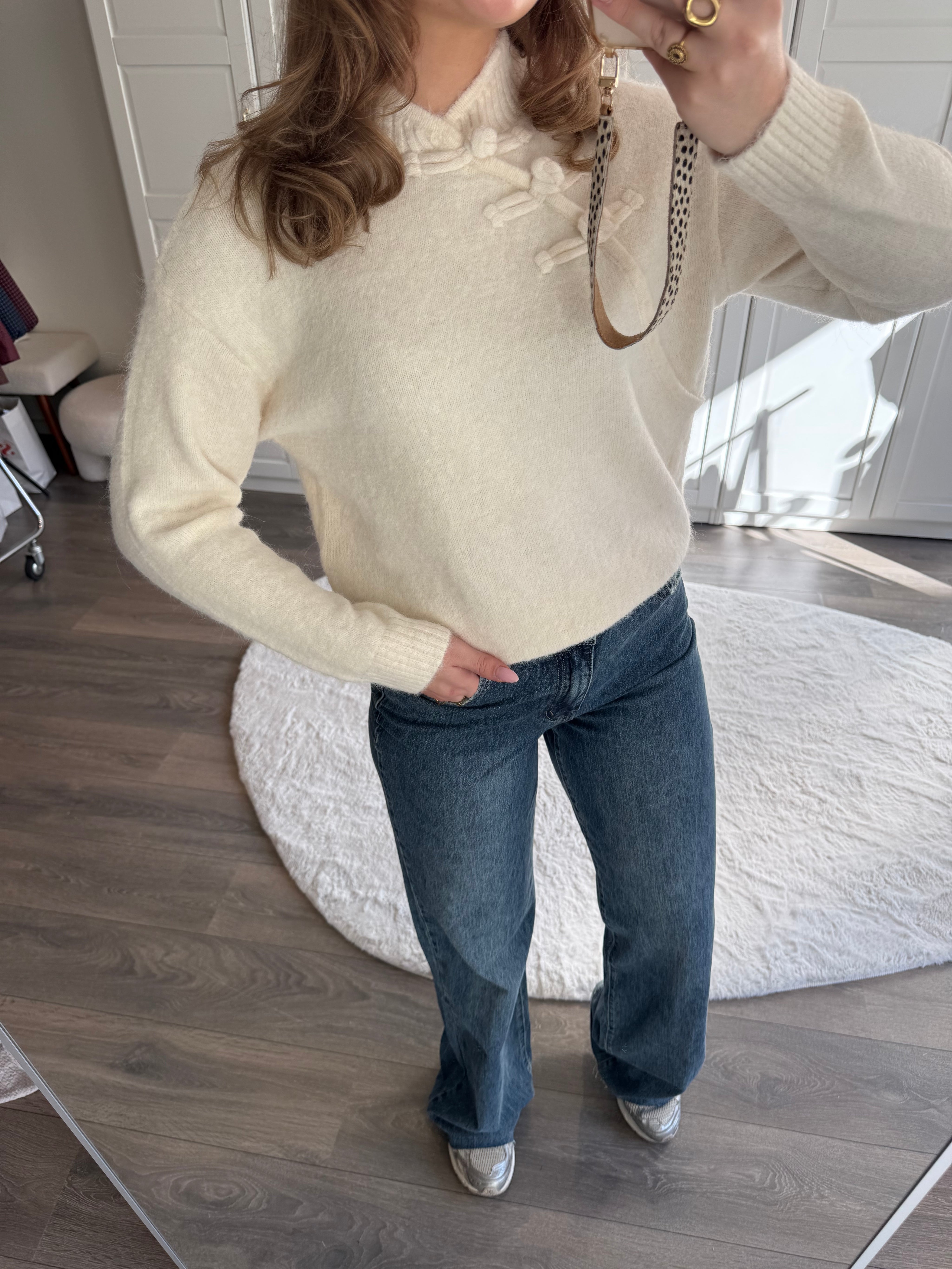 Trui Nina | Creme