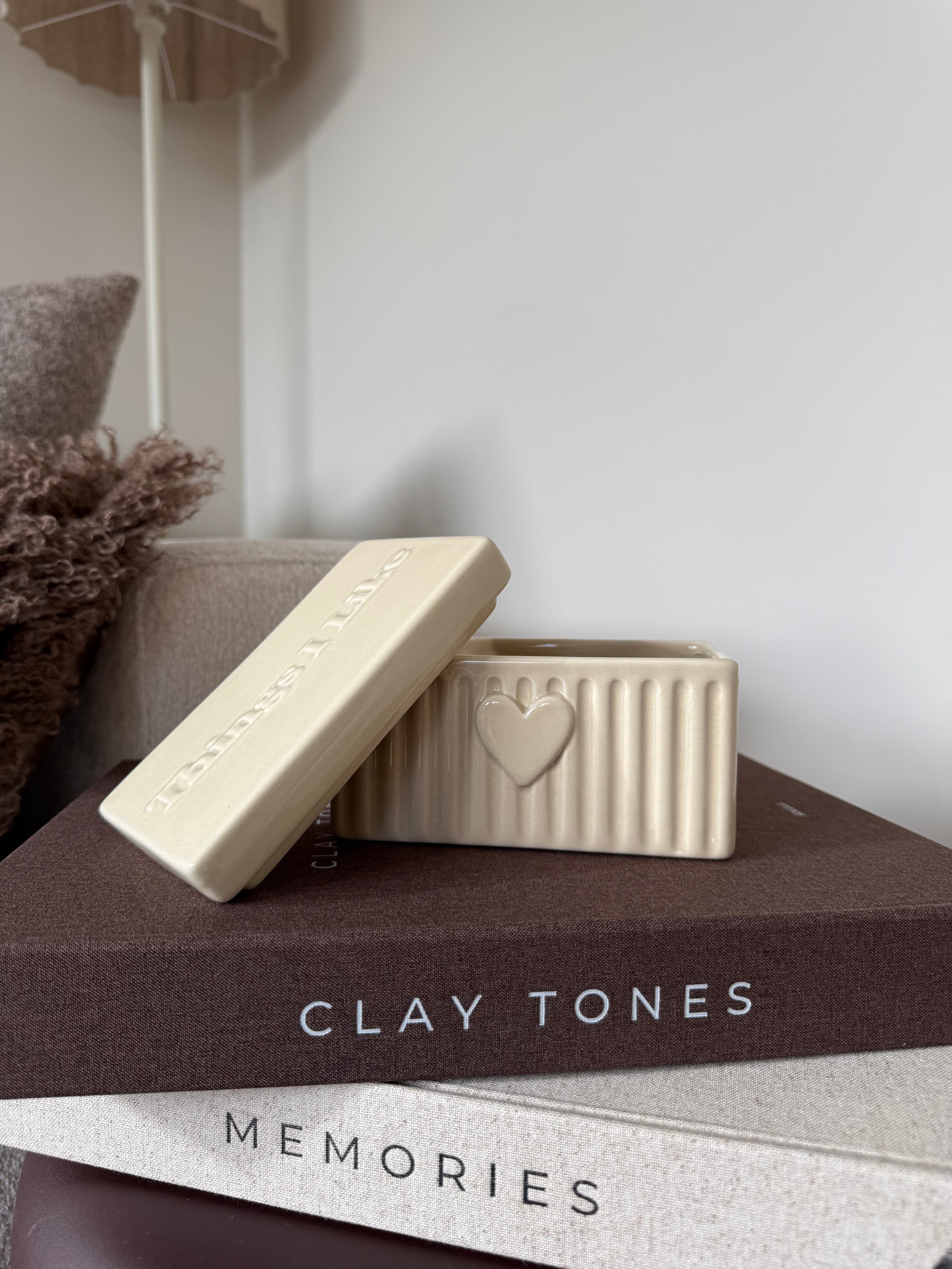 Opbergdoos Things I Like | Creme