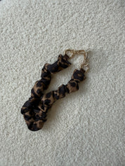 Telefoonkoord Leo | Bruin