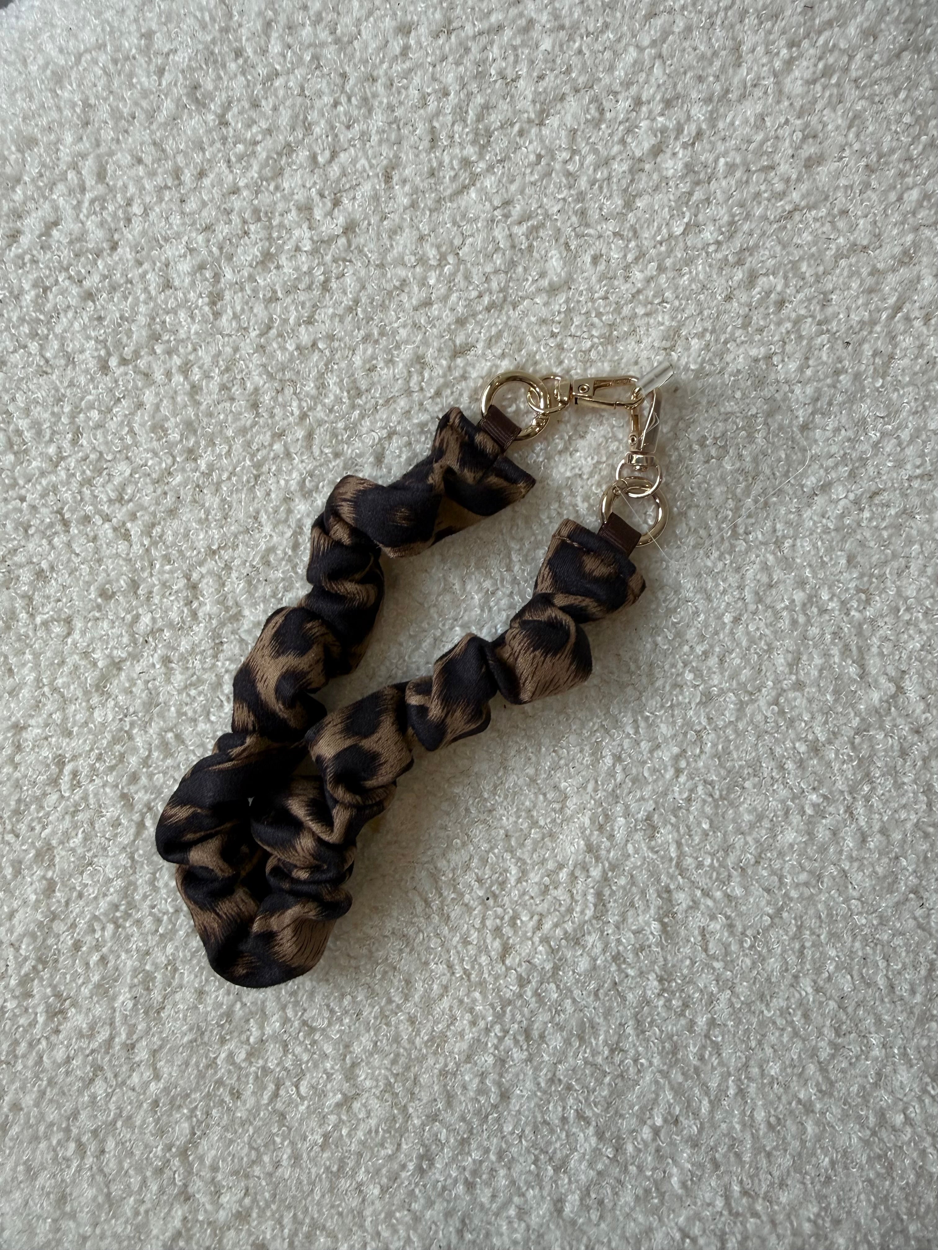 Telefoonkoord Leo | Bruin