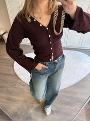 Vest Lotte | Plum