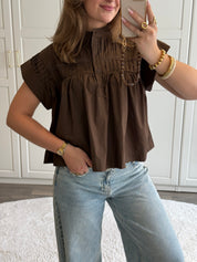 Blouse Kae | Bruin