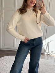Trui Nina | Creme