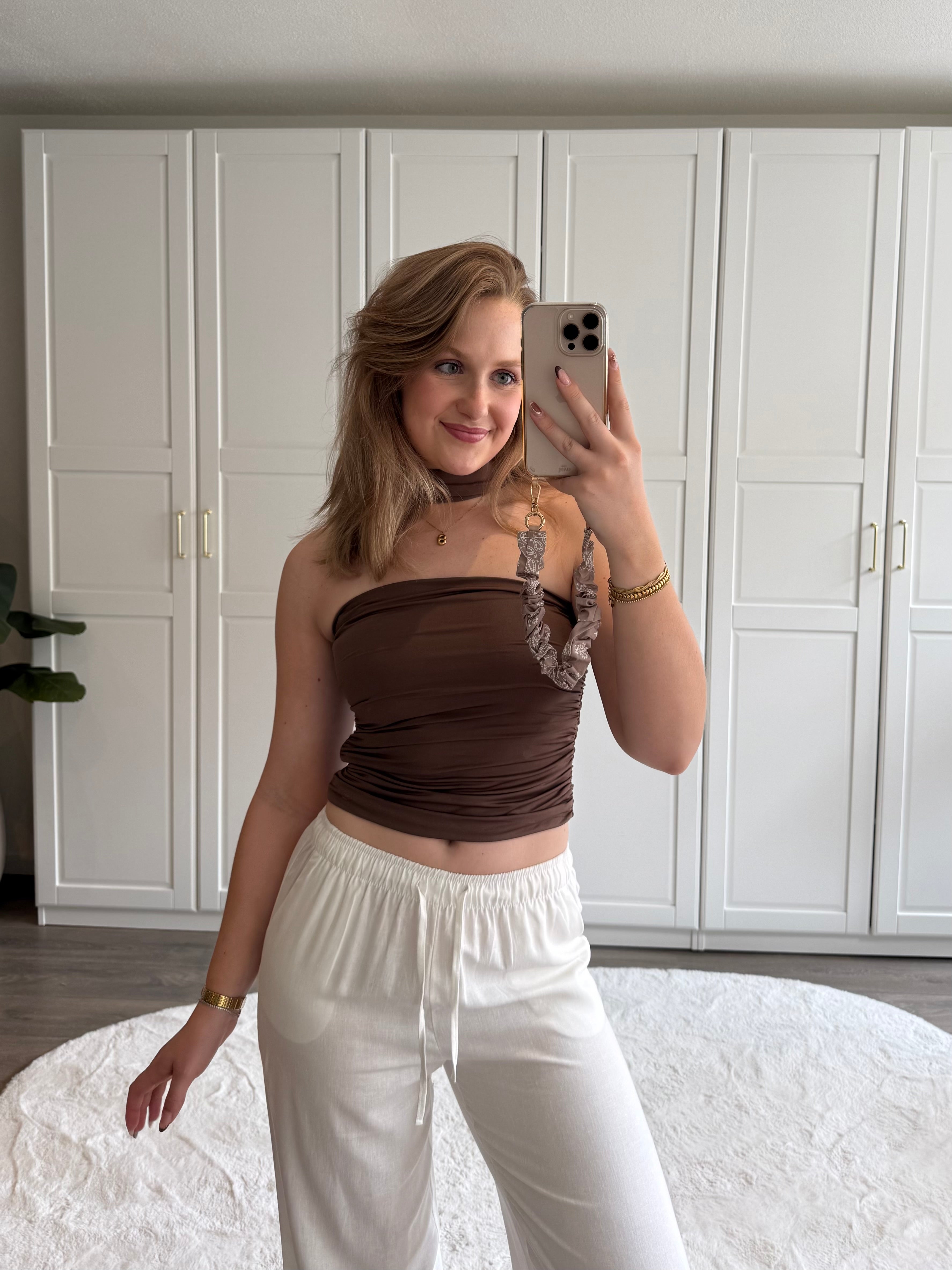 Tube Top Rosa | Bruin