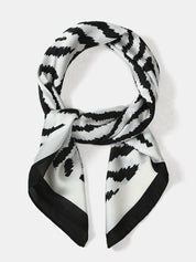 Sjaal Zebra | Zwart