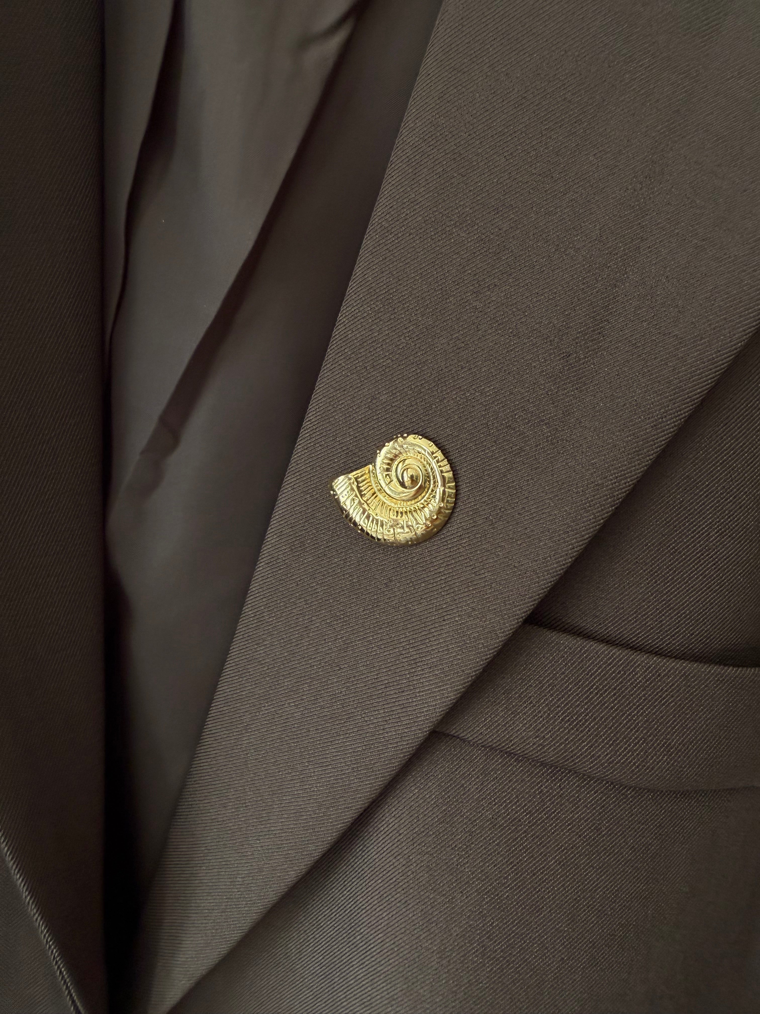 Broche Shell | Goud