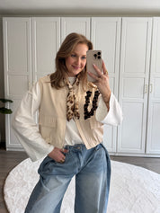 Gilet Suus | Beige