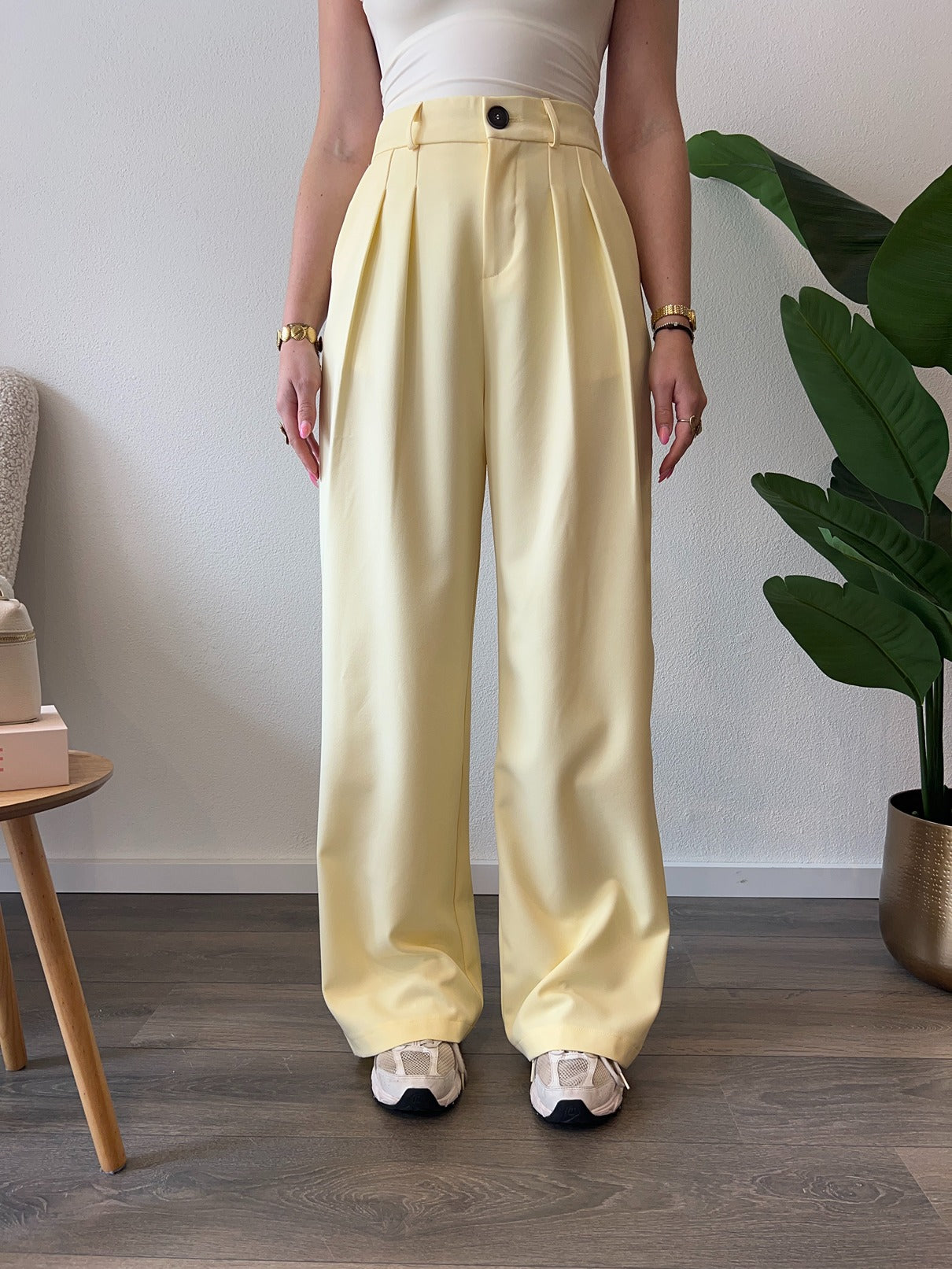 Pantalon Tess | Geel