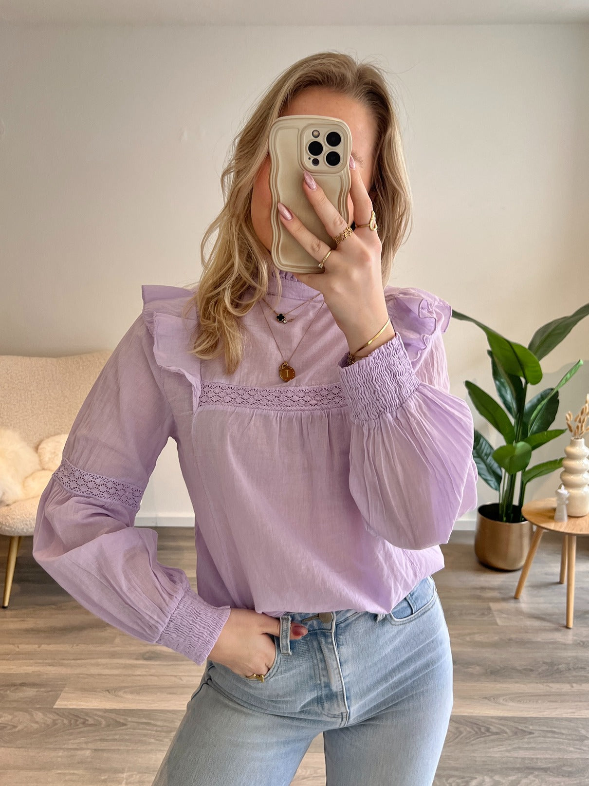 Blouse Sterre | Lila