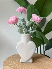 Vaas Glas Hart | Beige
