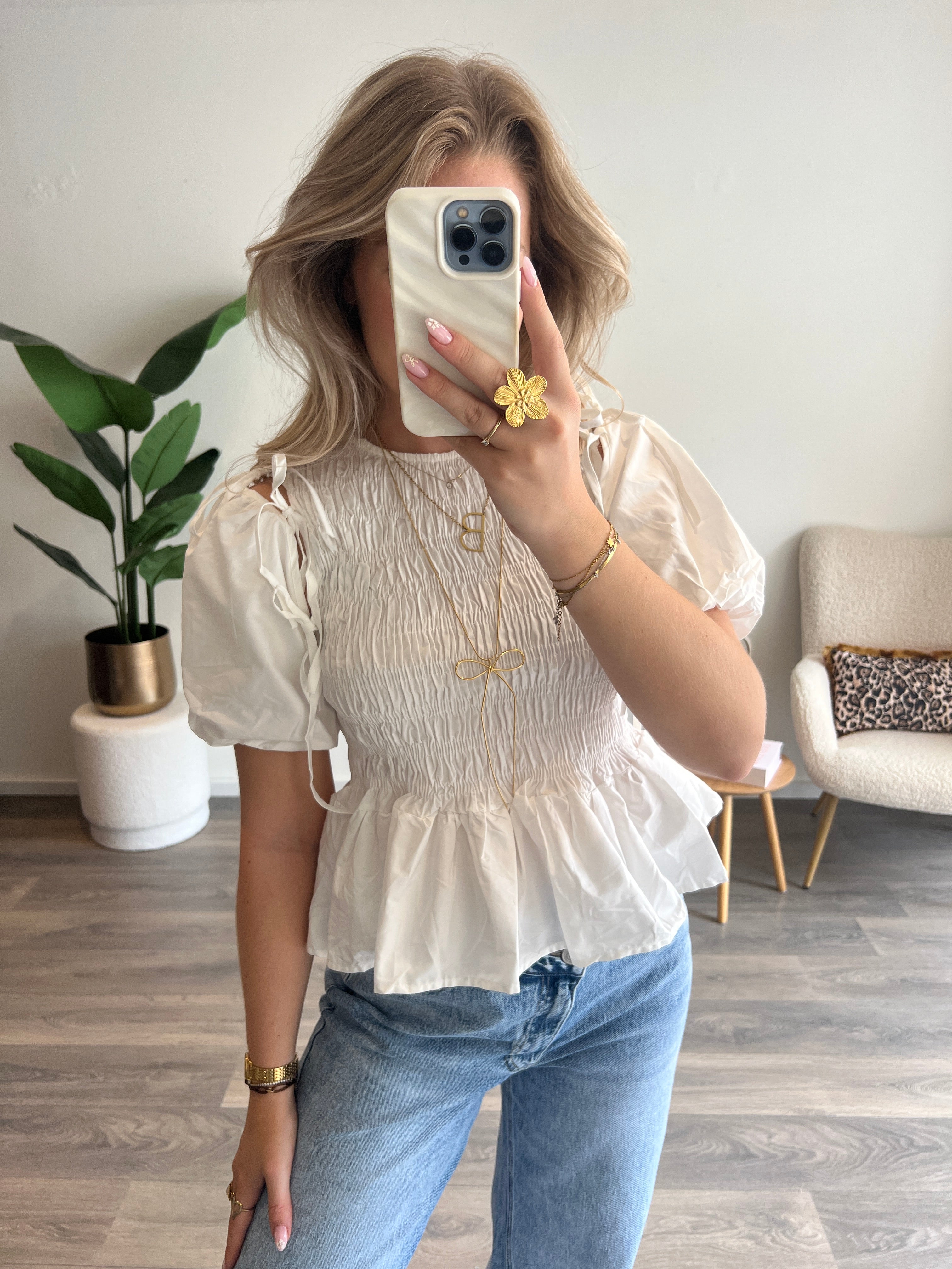 Top Cleo | Wit