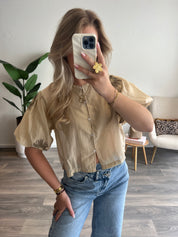 Blouse Roos | Beige
