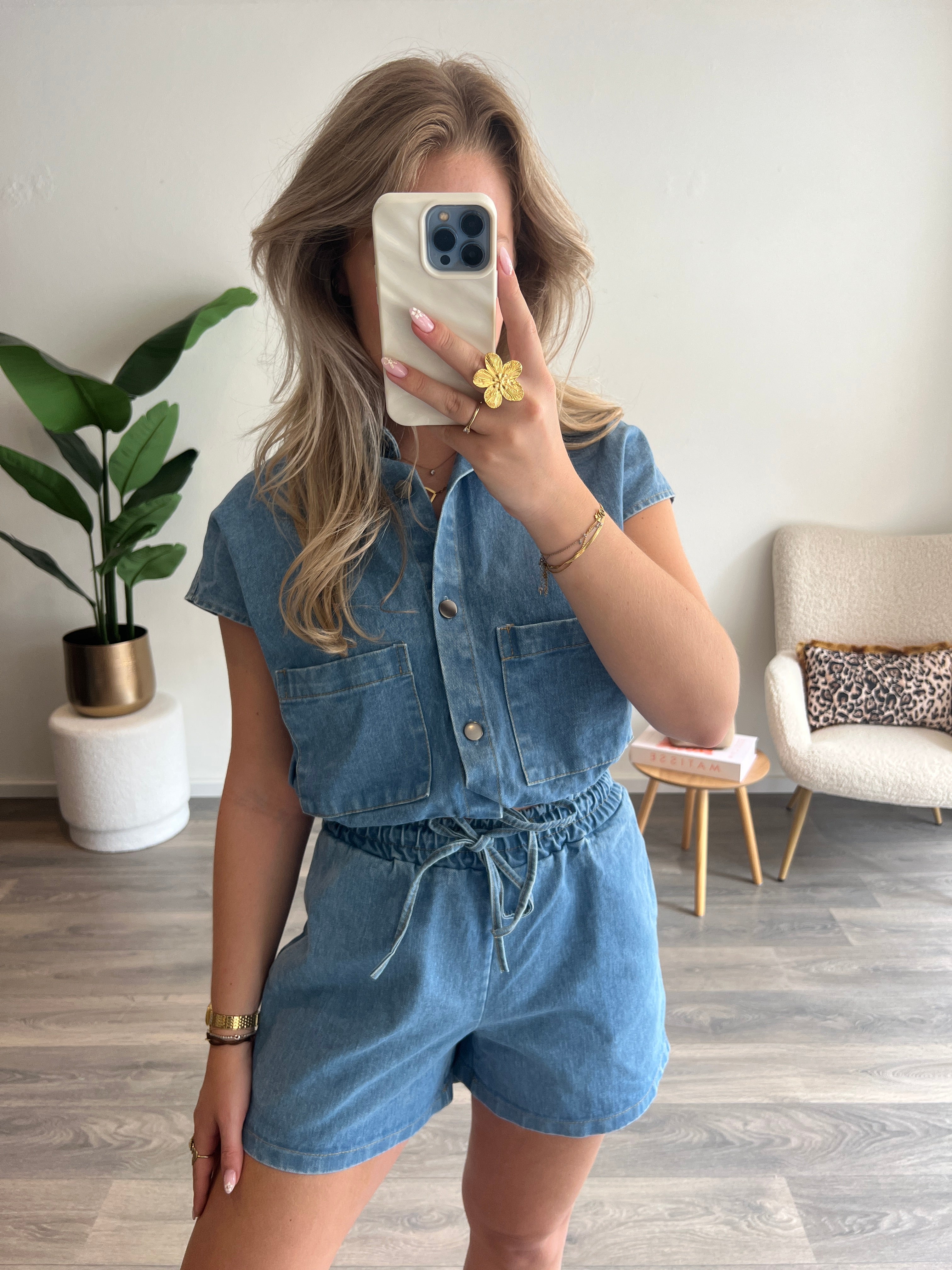 Denim Set Demi | Blauw