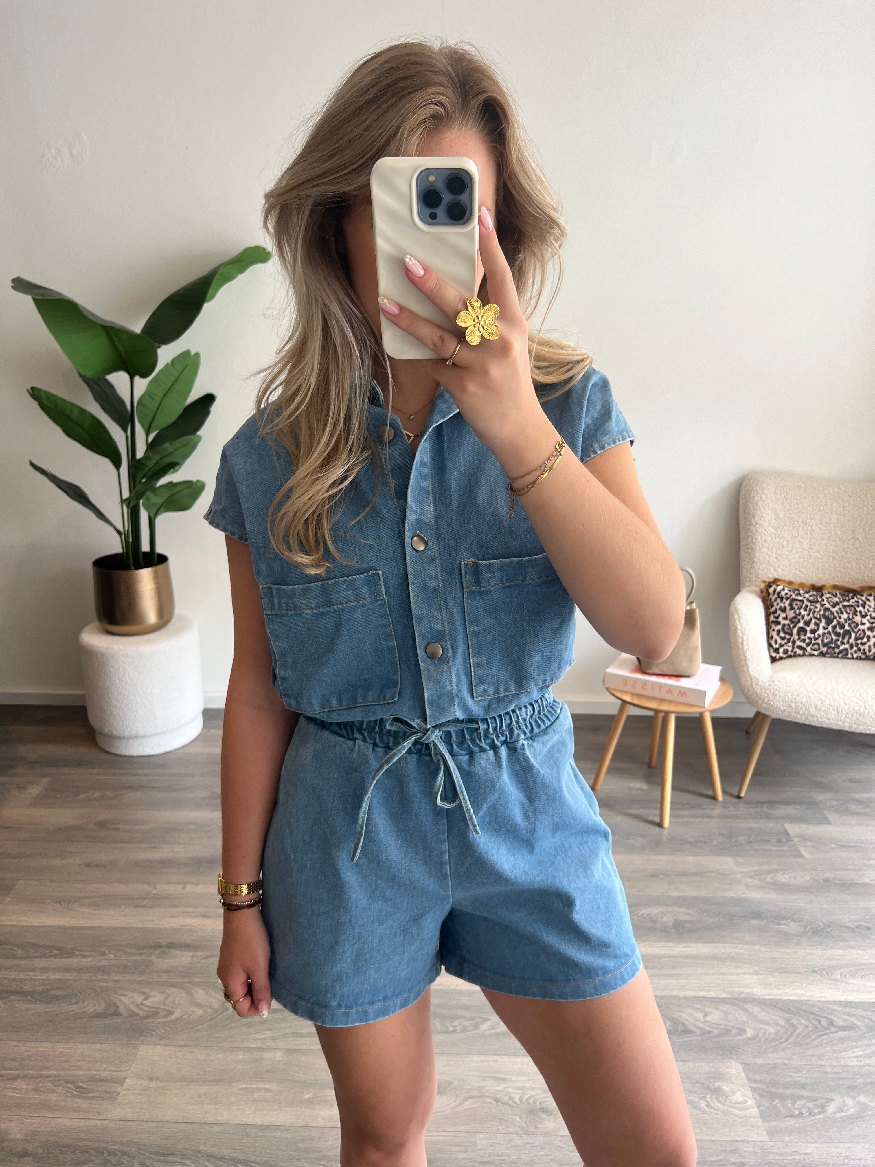 Denim Set Demi | Blauw