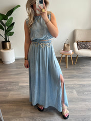 Denim Set Kyra | Blauw
