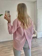 Split Blouse Lotte | Roze