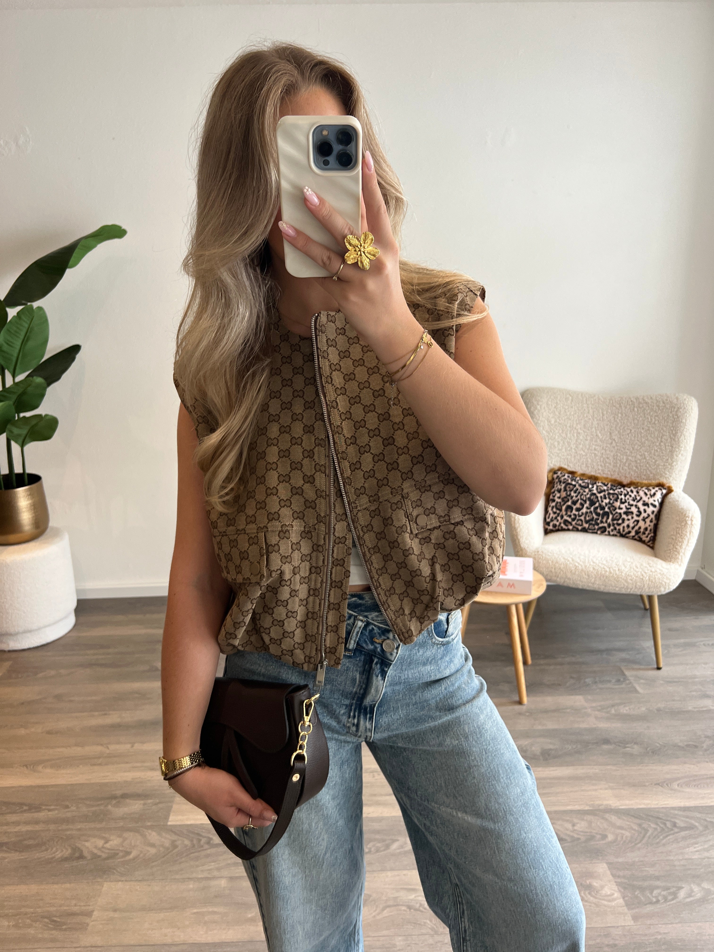 Gilet Inspired | Beige