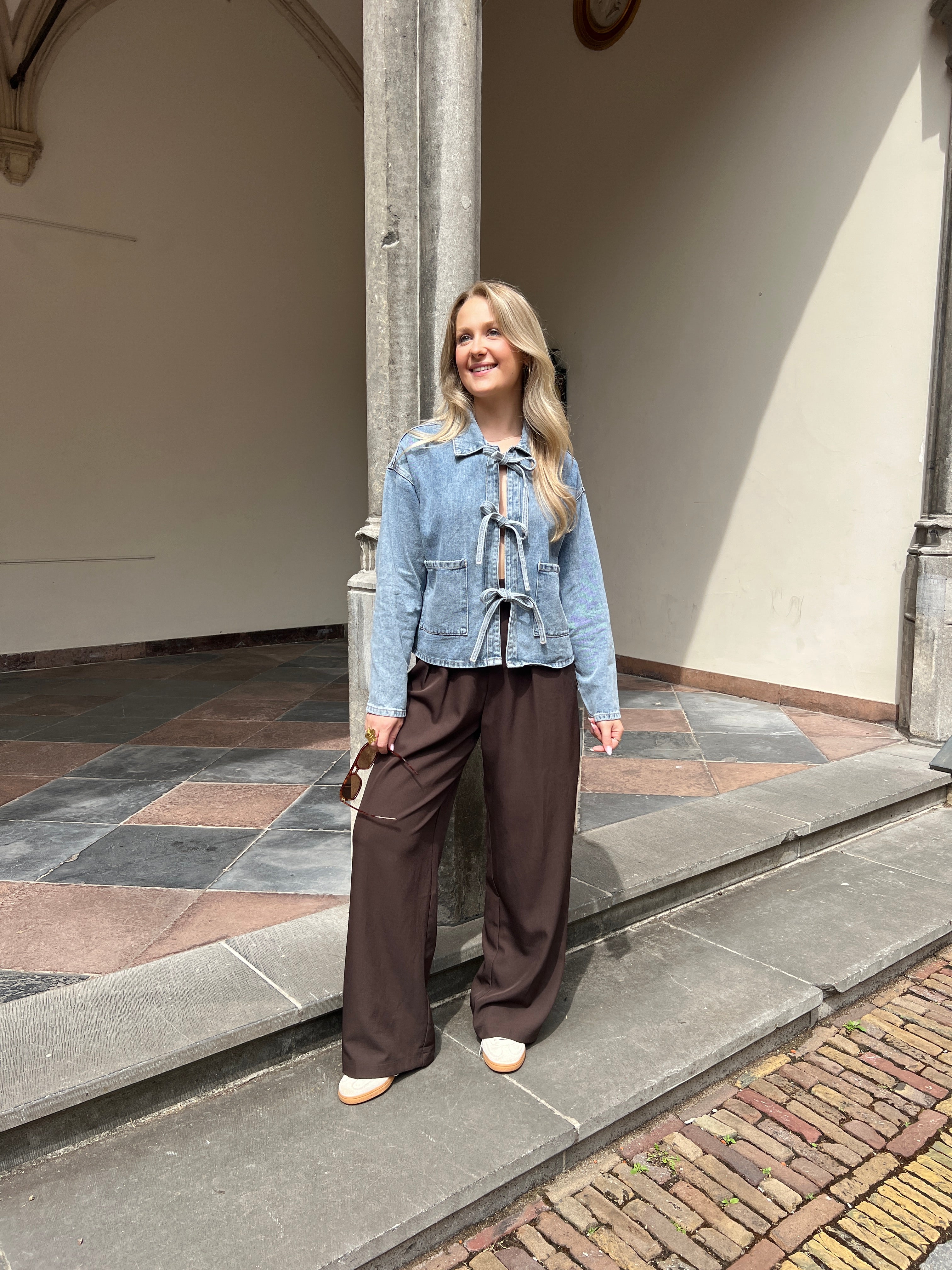 Pantalon Tess | Choco