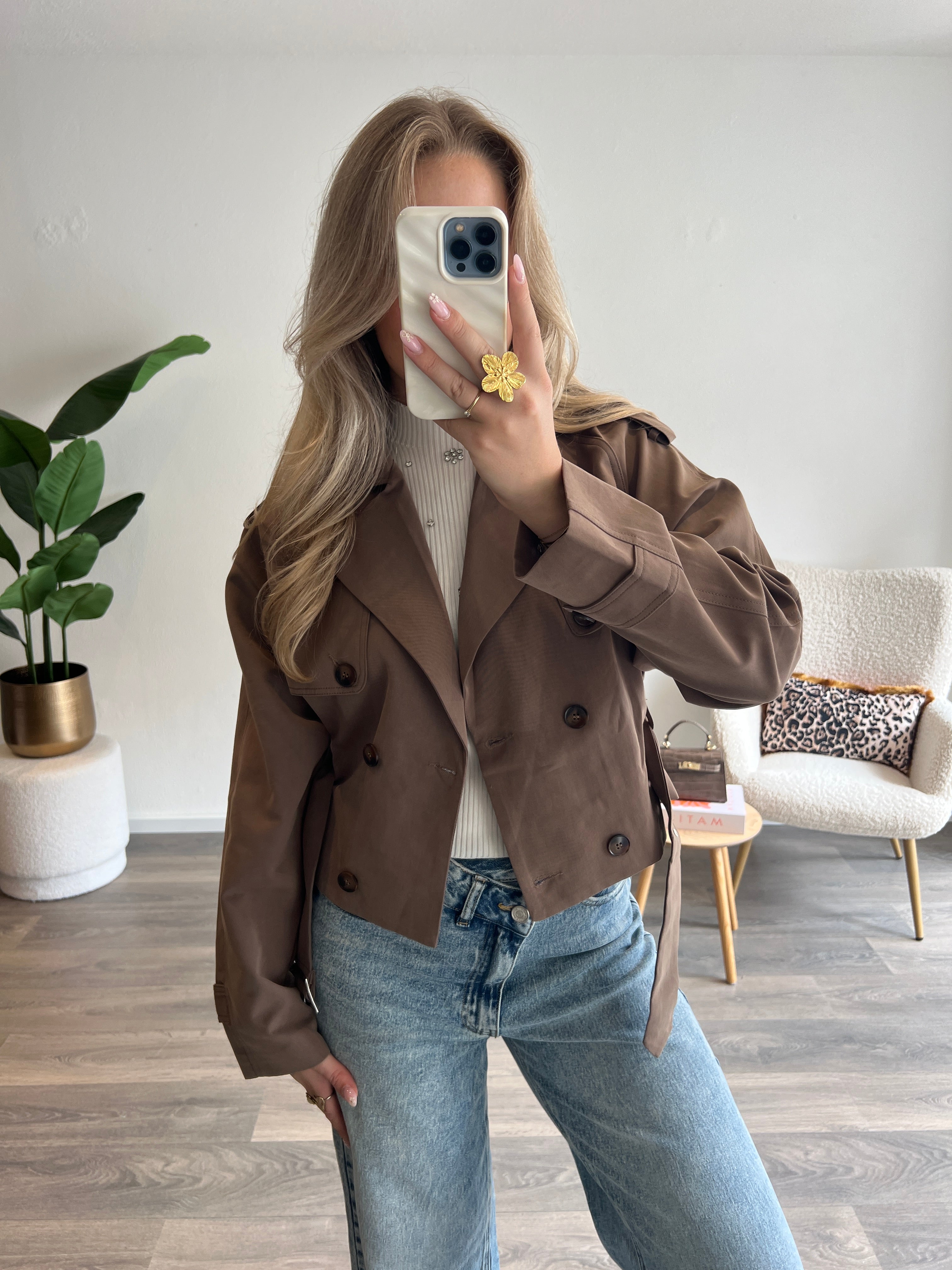 Trenchcoat Lou | Taupe
