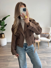 Trenchcoat Lou | Taupe