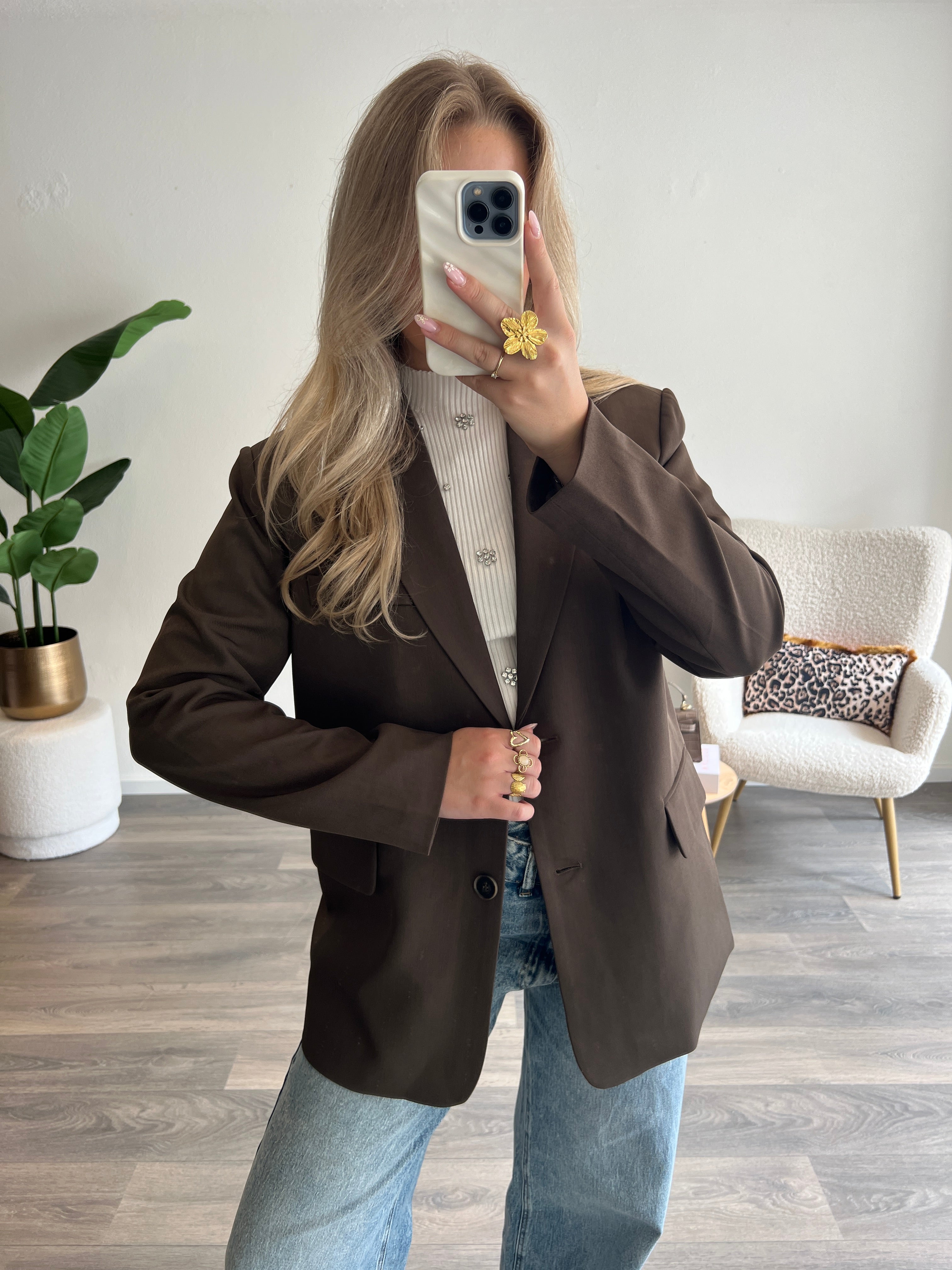 Blazer Tess | Choco