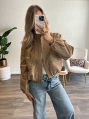 Bomberjas Tessa | Beige