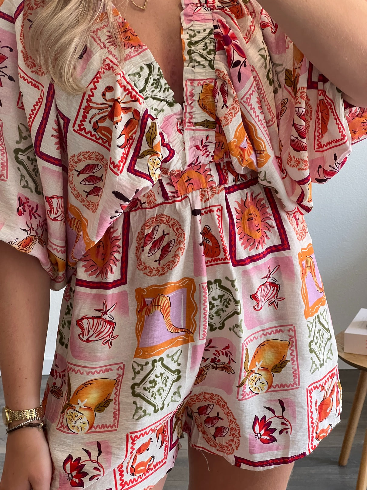 Playsuit Jodie | Wit