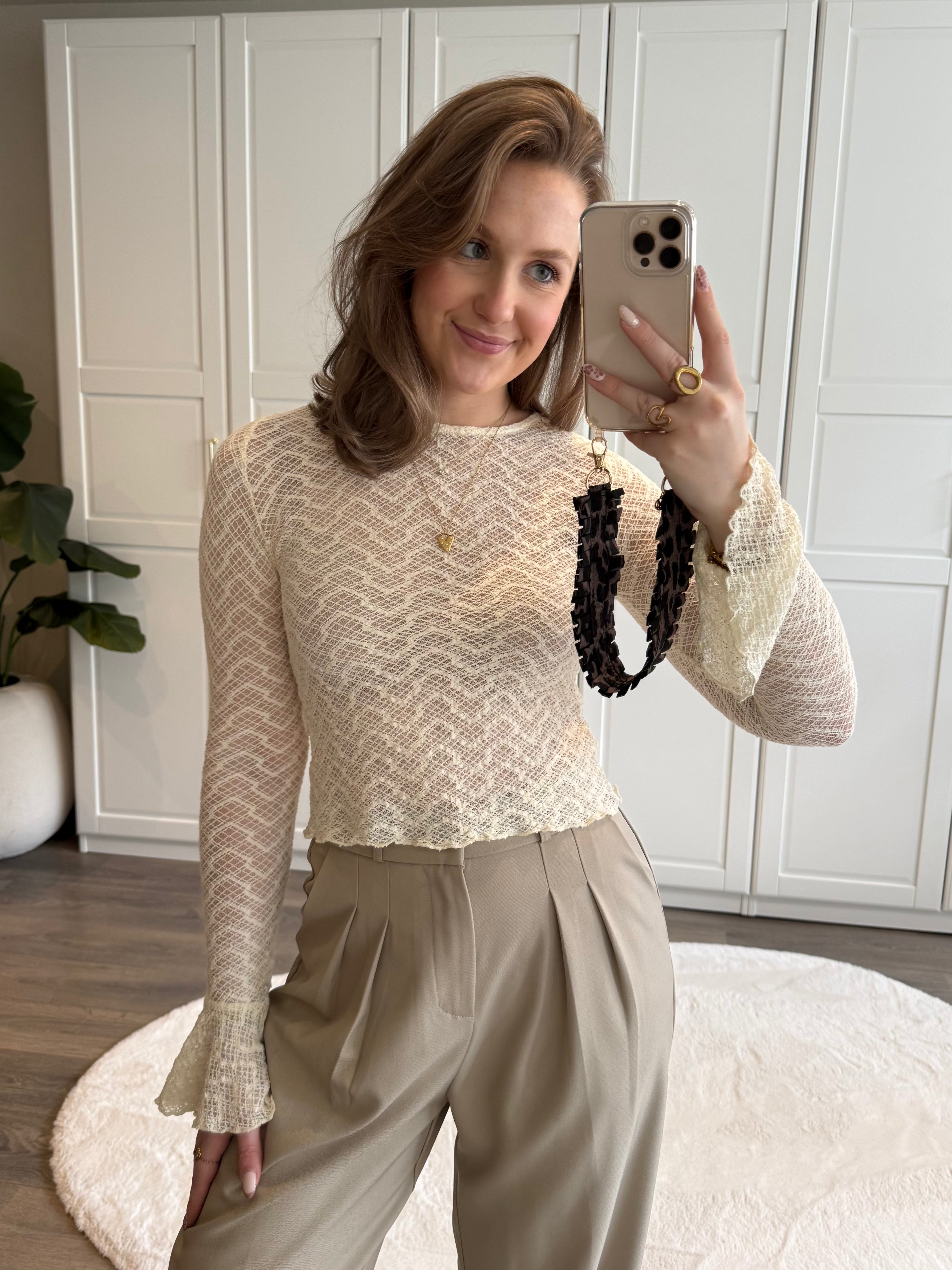 Top Fenna | Ecru