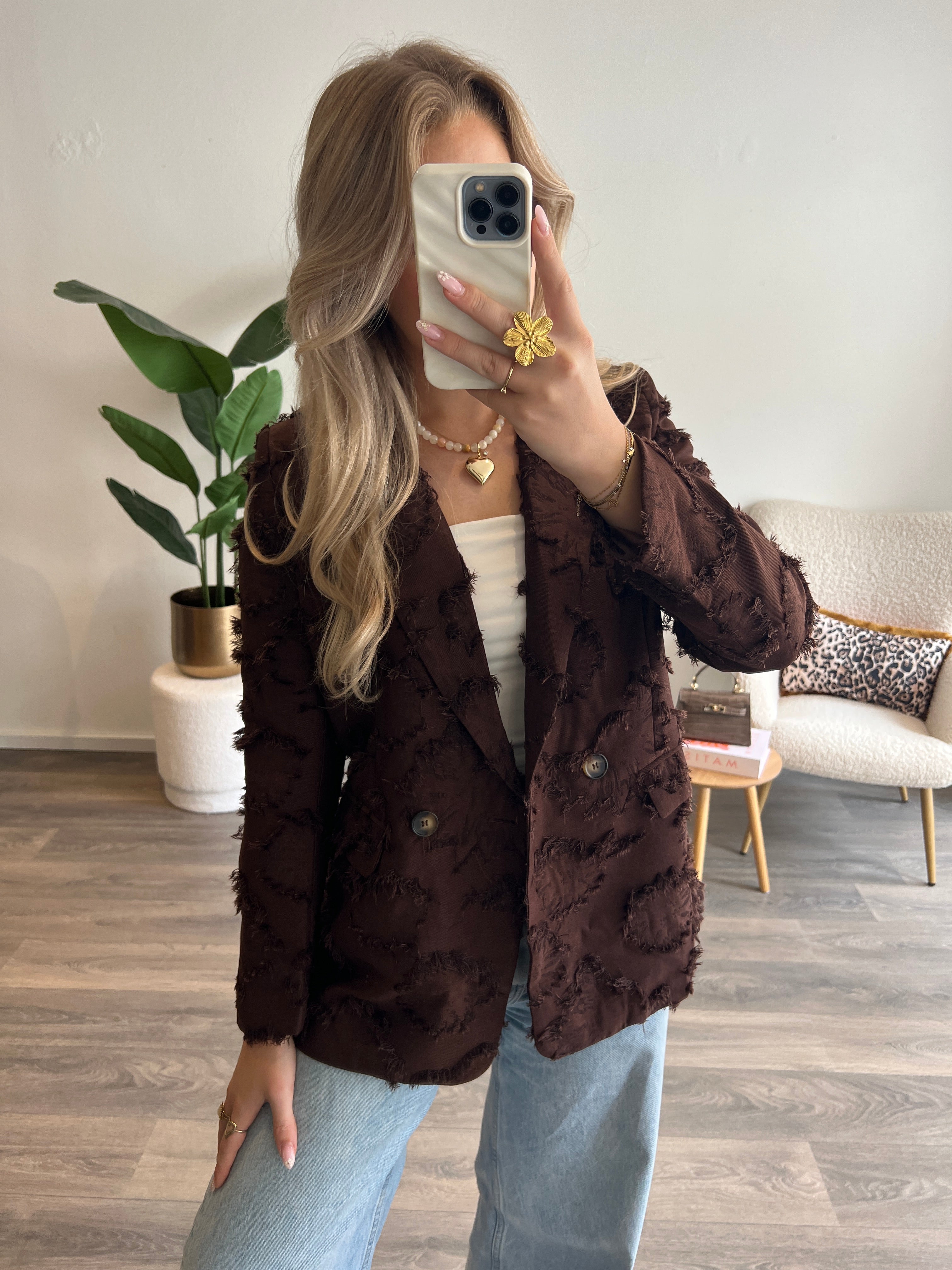 Blazer Yara | Choco