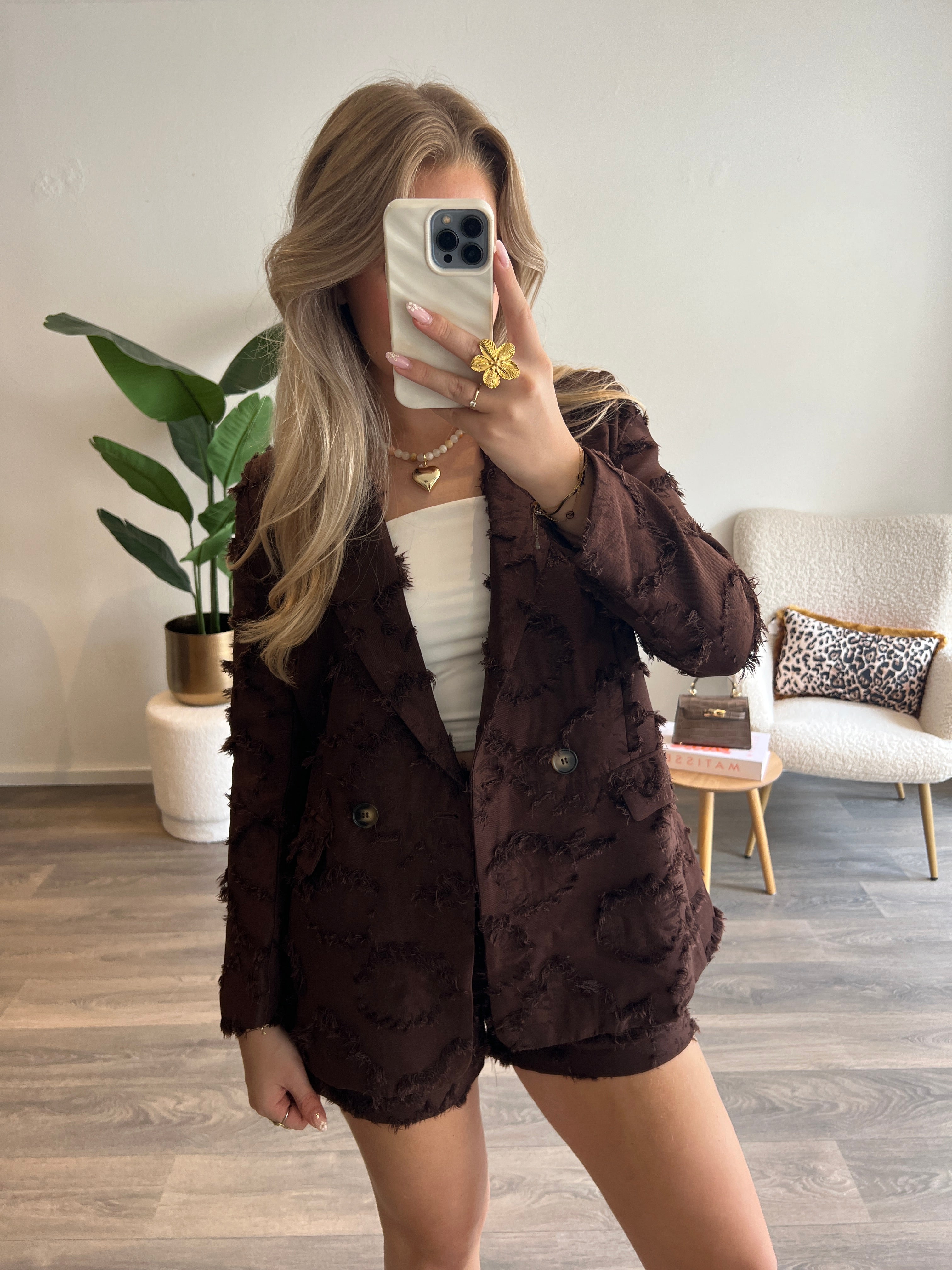 Blazer Yara | Choco