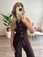 Gilet Lizzy | Choco