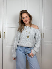 Trui Romee | Grijs